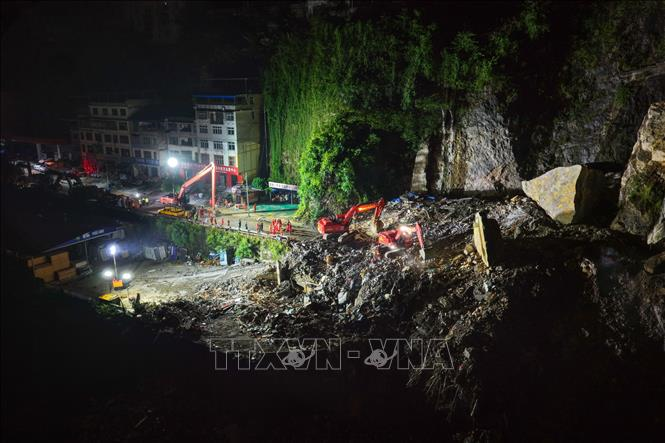 Trung Quốc: Sạt lở đất tại Trùng Khánh làm 11 người thiệt mạng, 50 người mất tích